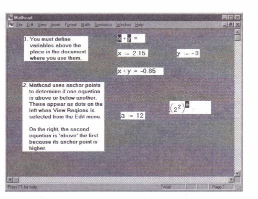 mathcad microsoft equation 3.0 error message
